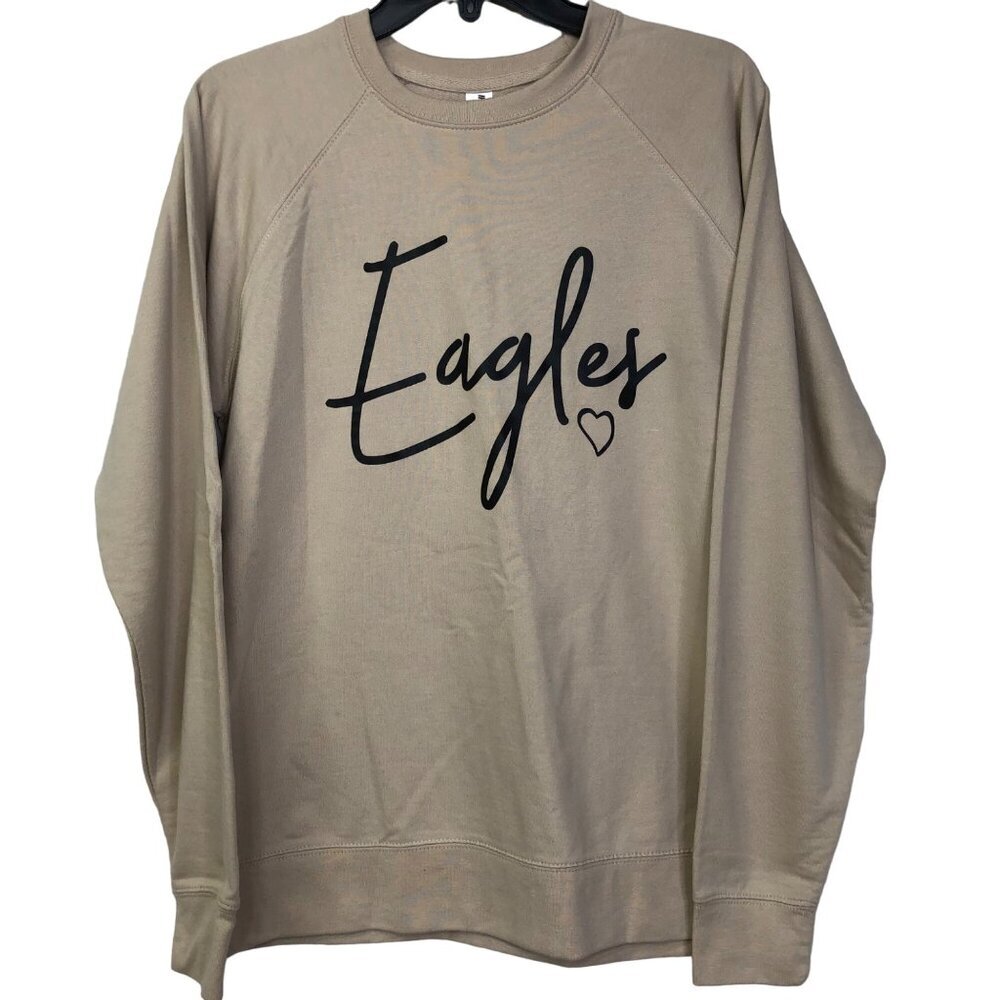 Independent Trading Co. Eagles Crewneck Sweatshirt size md